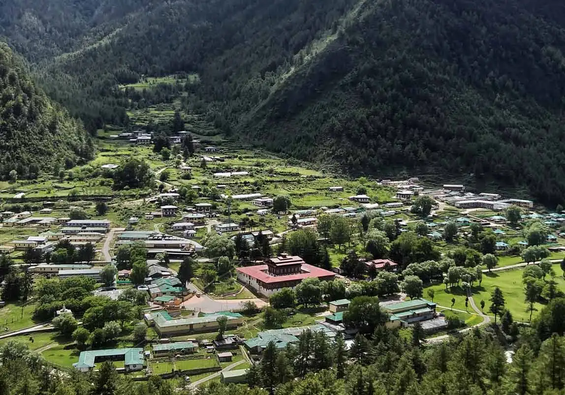 Haa Valley near the Tibetan border