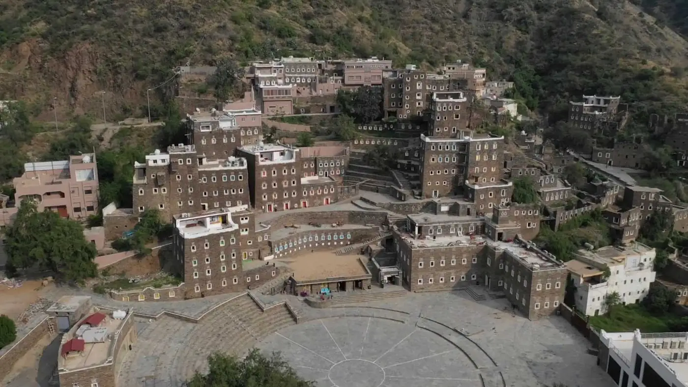 Rijal Almaa traditional village, Asir
