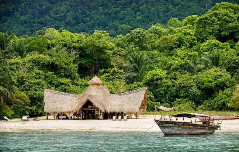 Greystoke Mahale on the shore of Lake Tanganyika